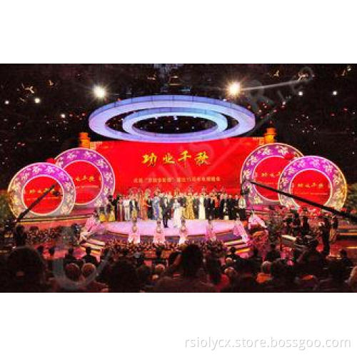 P12 Outdoor Transparent LED Screen , SMD 3535 Curtain LED D
